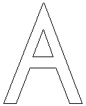 Letter A